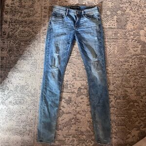 Express Womens’s Mid Rise Blue Jeans